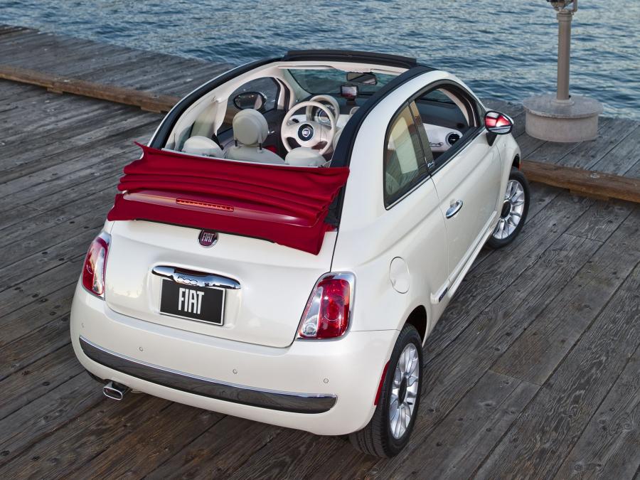  Fiat 500C Lounge 2011 года  (US) (фото 23 из 26)